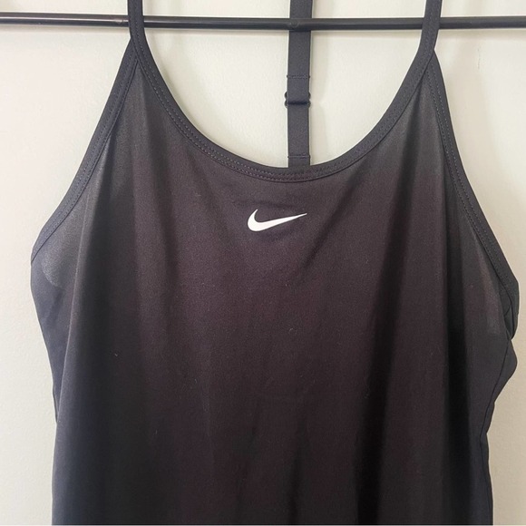 Nike Women's Dri-Fit One Elastika Racerback  Tank Top Black XS - Like New - Picture 5 of 12